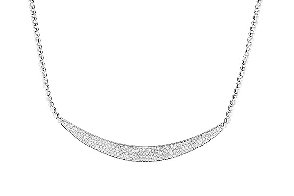 A291-85430: NECKLACE 1.50 TW (17 INCHES)