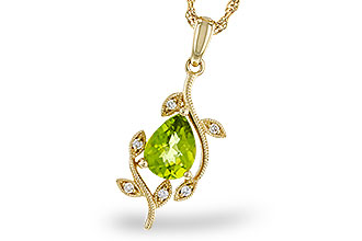 D292-76312: NECKLACE 1.16 PERIDOT 1.21 TGW (8x6MM PER)