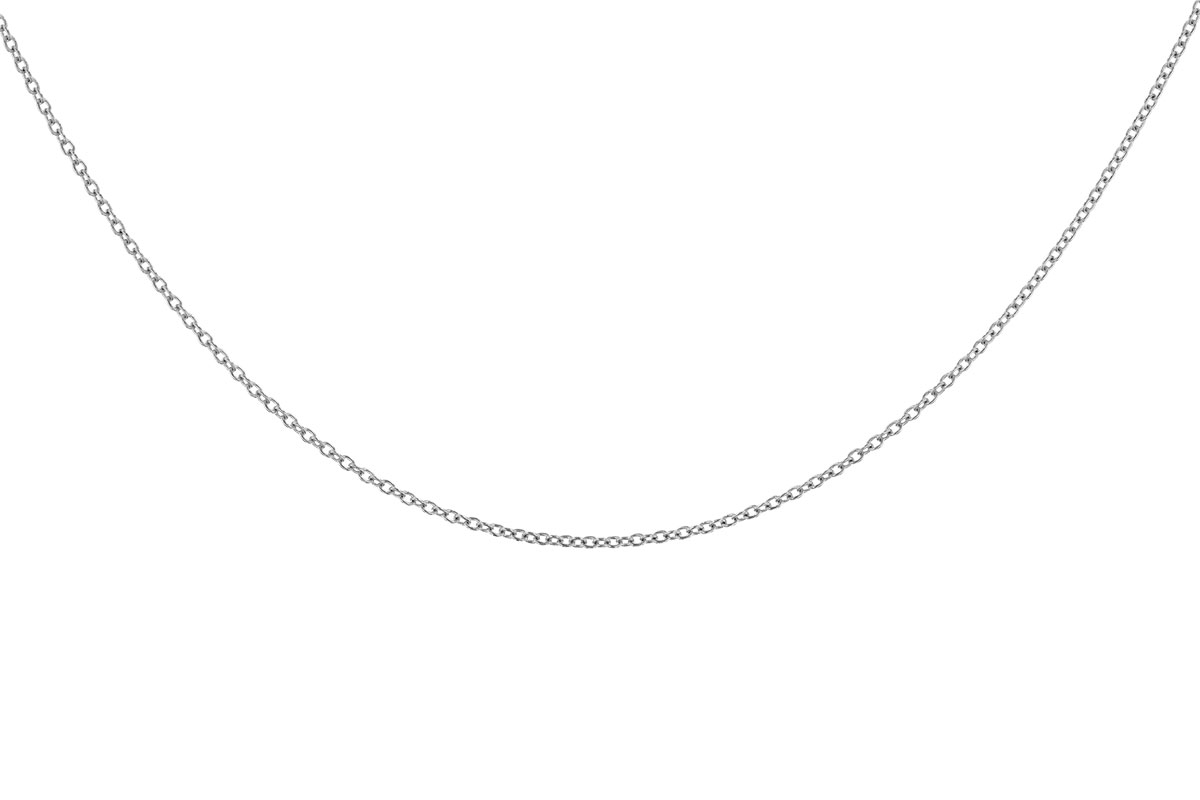 F291-89030: CABLE CHAIN (18IN, 1.3MM, 14KT, LOBSTER CLASP)