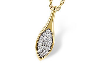 F292-79994: NECKLACE .20 TW