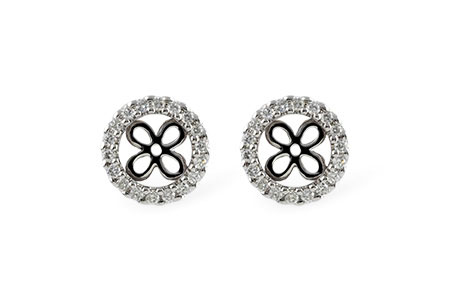 H205-49930: EARRING JACKETS .30 TW (FOR 1.50-2.00 CT TW STUDS)