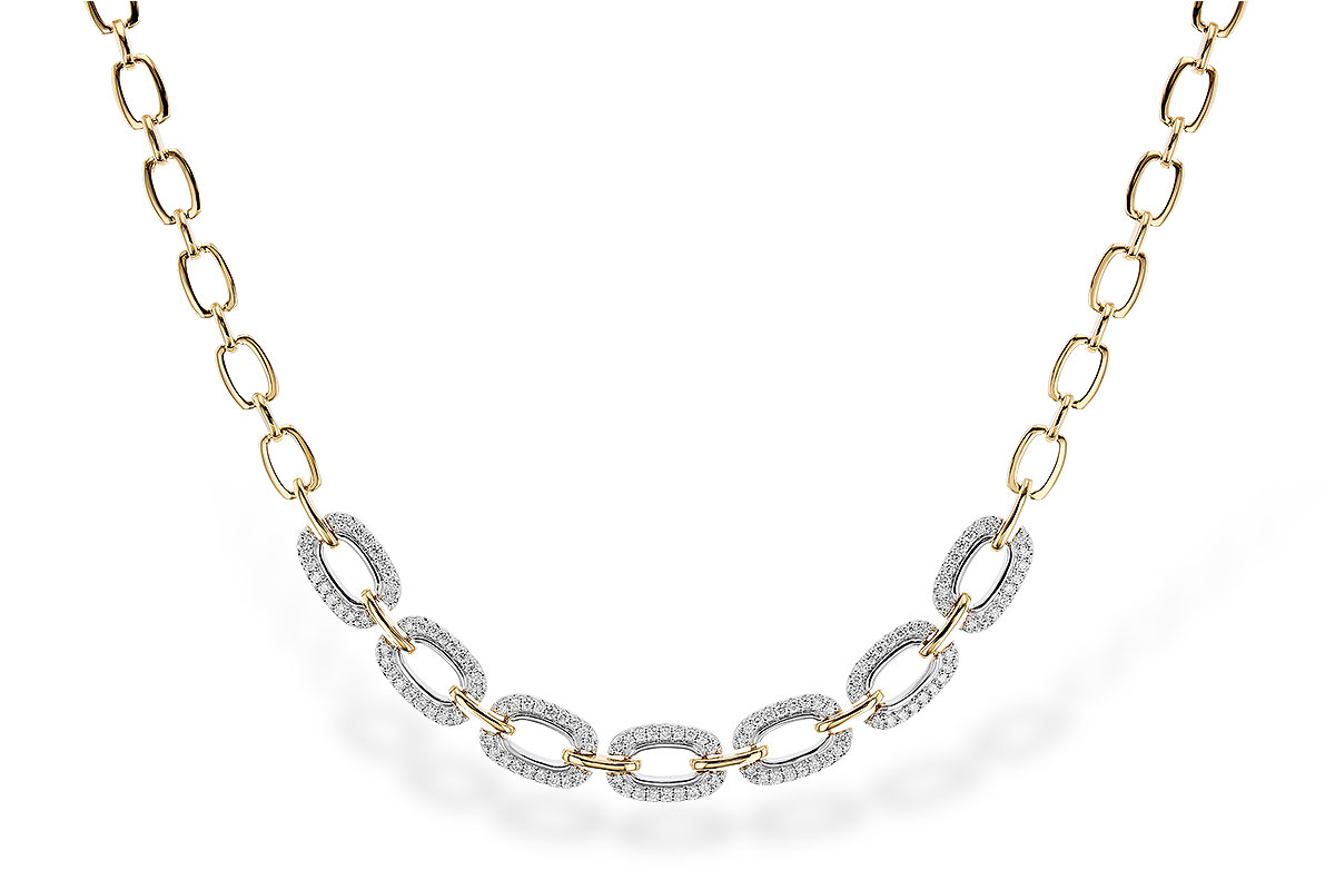 H291-83566: NECKLACE 1.95 TW (17 INCHES)