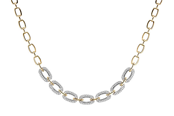 H291-83566: NECKLACE 1.95 TW (17 INCHES)