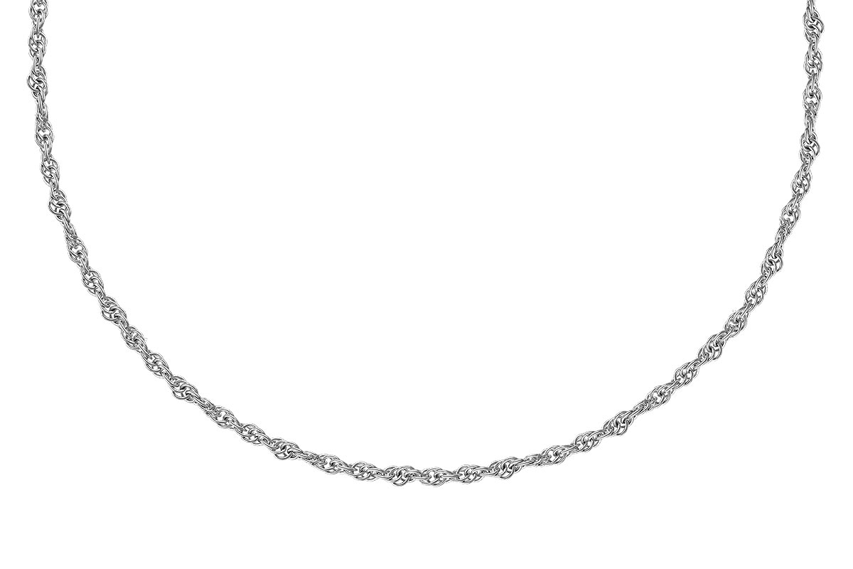 H291-88175: ROPE CHAIN (8IN, 1.5MM, 14KT, LOBSTER CLASP)