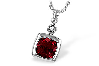 K207-32675: NECK 1.40 GARNET 1.44 TGW