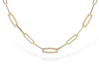 K291-82721: NECKLACE .75 TW (17 INCHES)