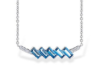 L290-99066: NECK .75 LONDON BLUE TOPAZ .80 TGW
