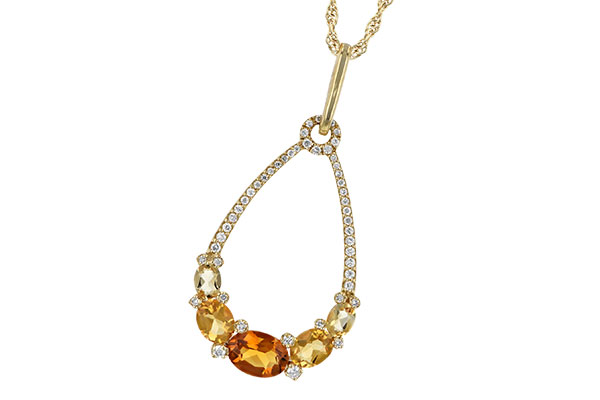 M206-40884: NECK 1.29 CITRINE 1.49 TGW