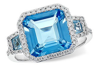 M208-26320: LDS RG 4.40 TW BLUE TOPAZ 4.60 TGW